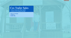 Desktop Screenshot of harveycoxtrailersales.com